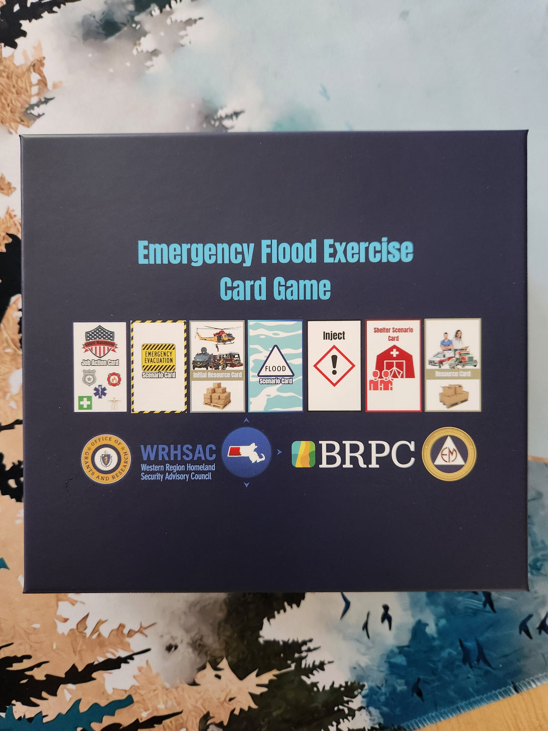 Press Release!! Awarded and Completed Emergency Flood Card Game Project for the Western Region Homeland Security Advisory Council in Massachusetts!