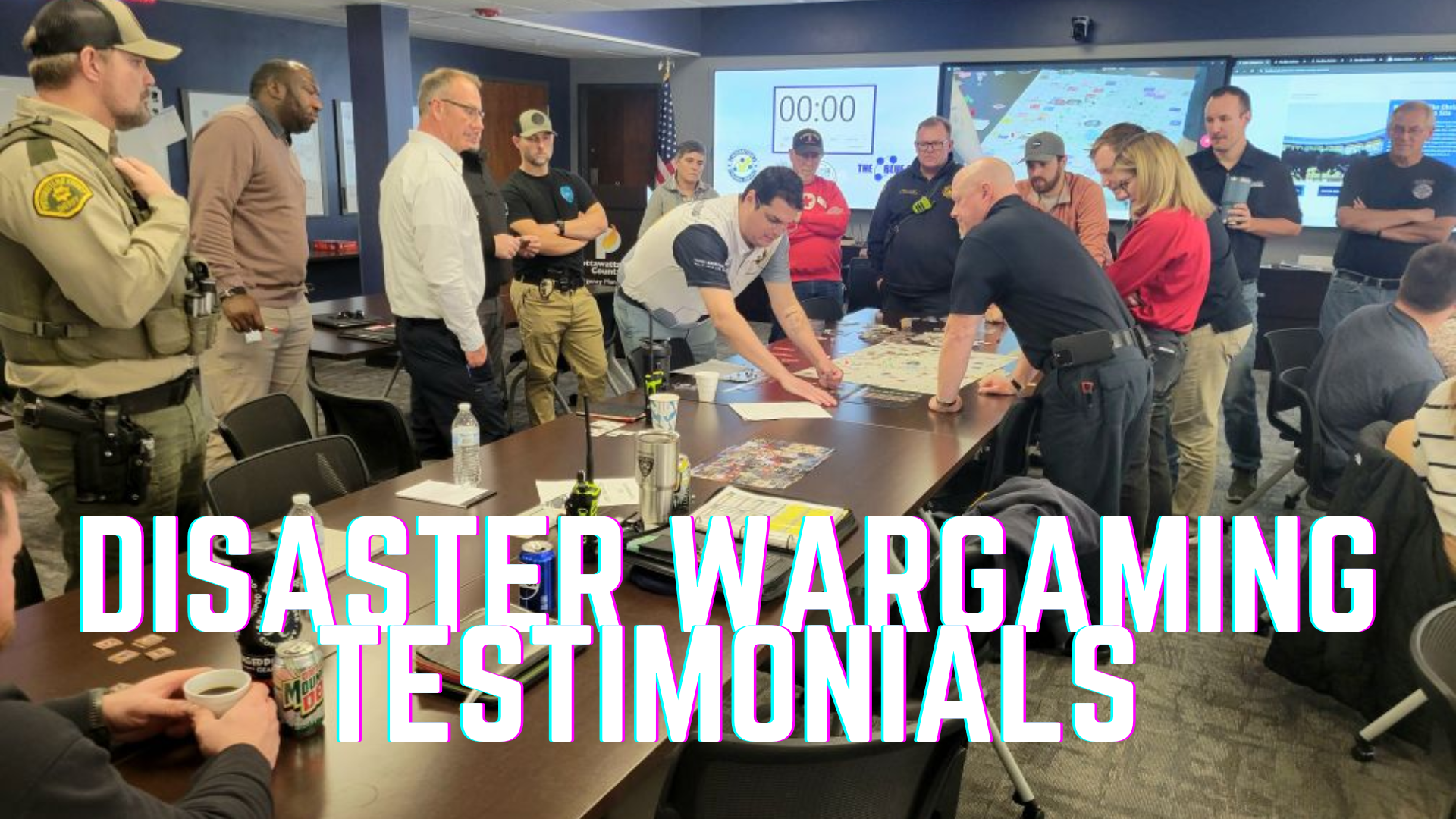 See the live reviews from our Disaster Wargaming Exercise Tour this week across the Midwest!