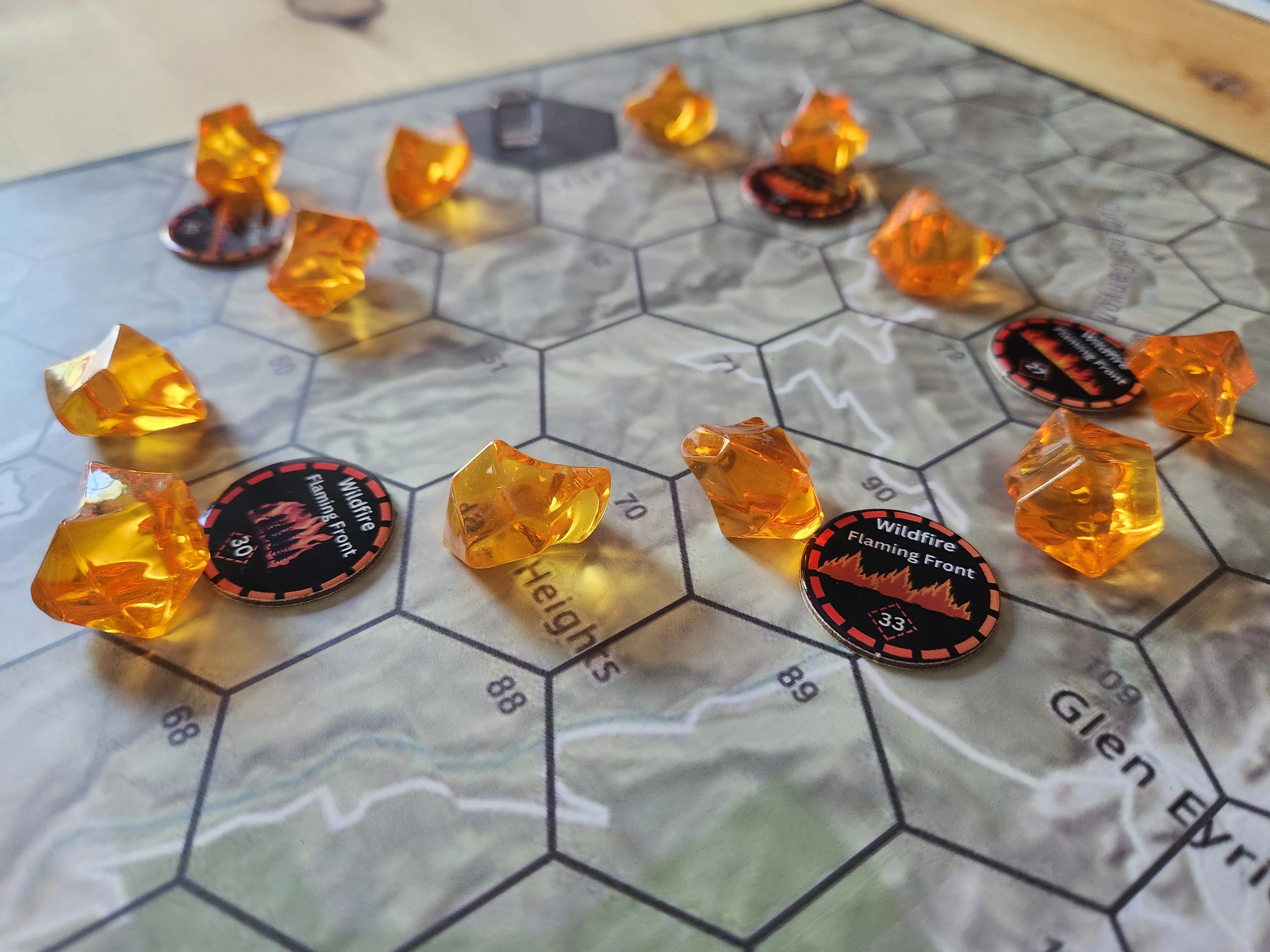 Emergency Operations Center Board Game - Wildfire Mayhem (Ultimate Edition)