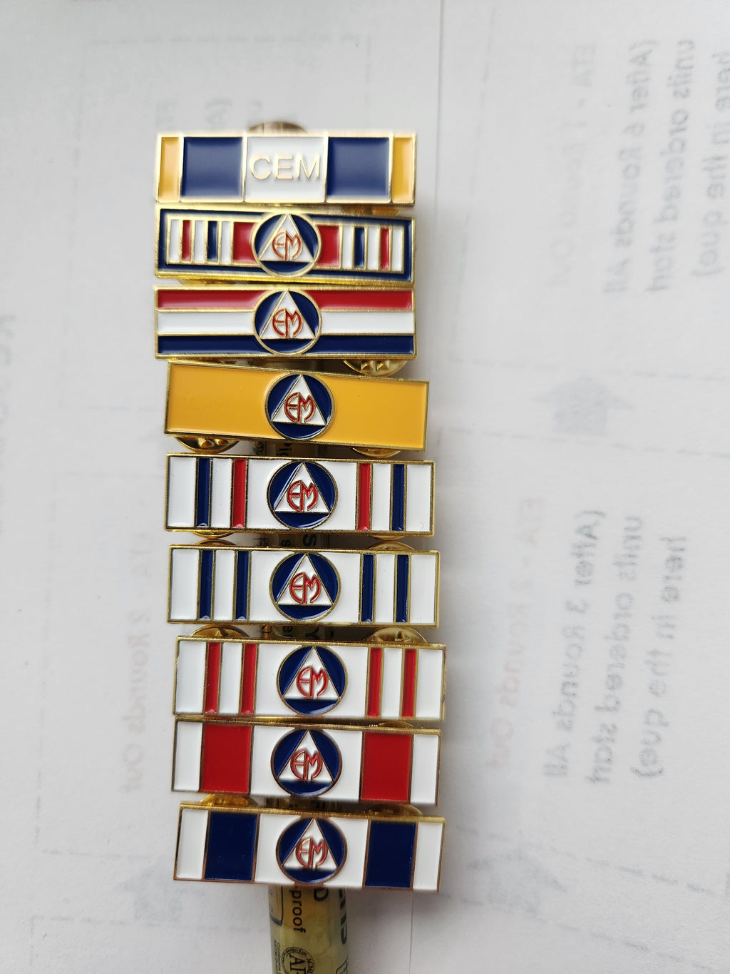Emergency Management Commendation Award Bars