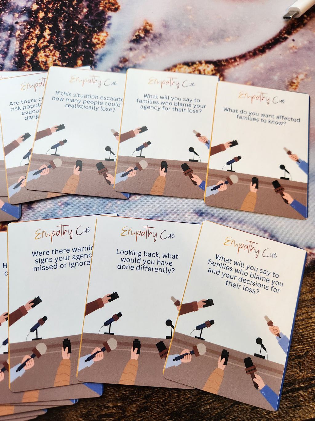 Empathy Cue: The Crisis Communication Card Game