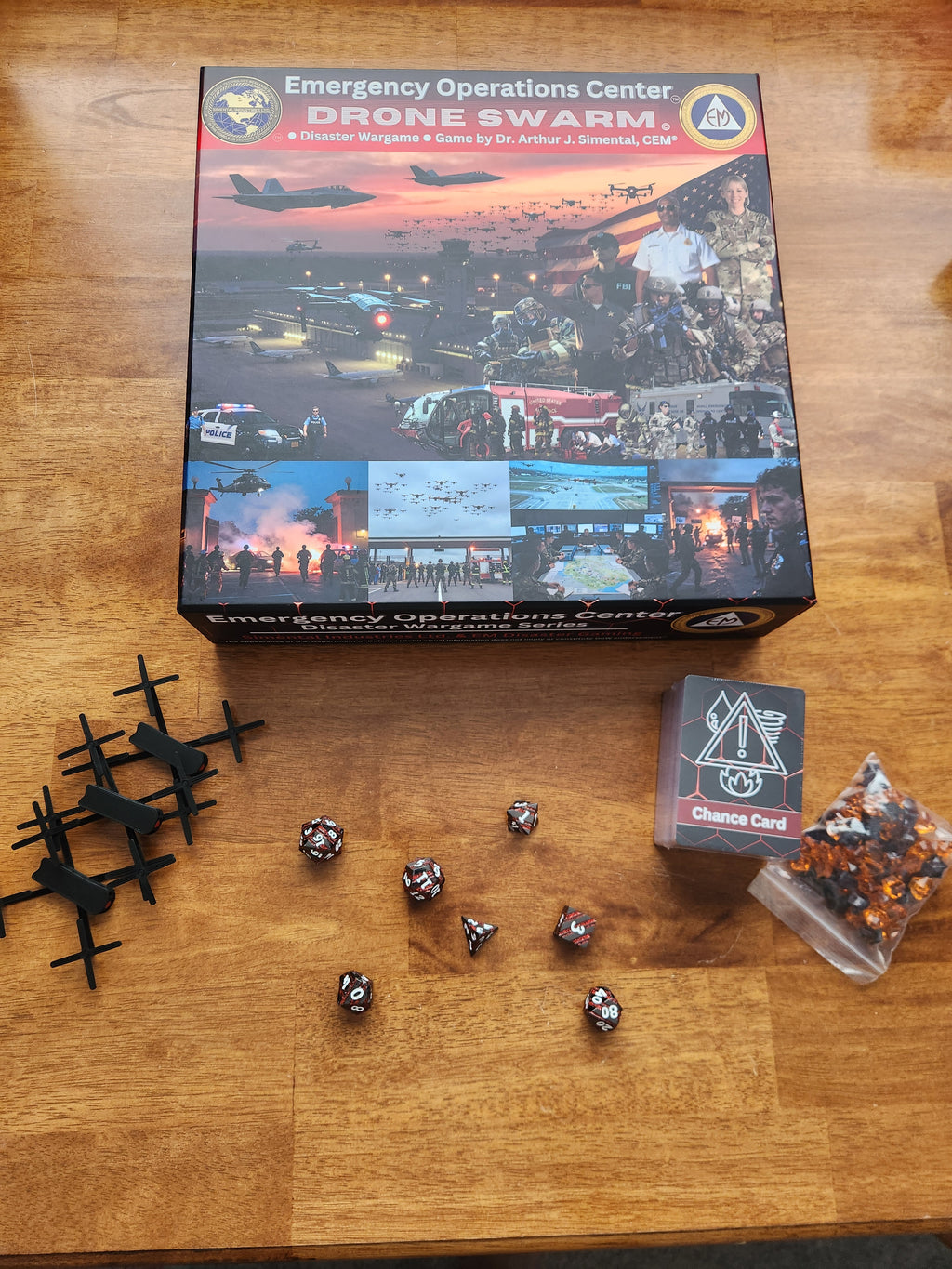 Disaster Wargame Exercise - Drone Swarm