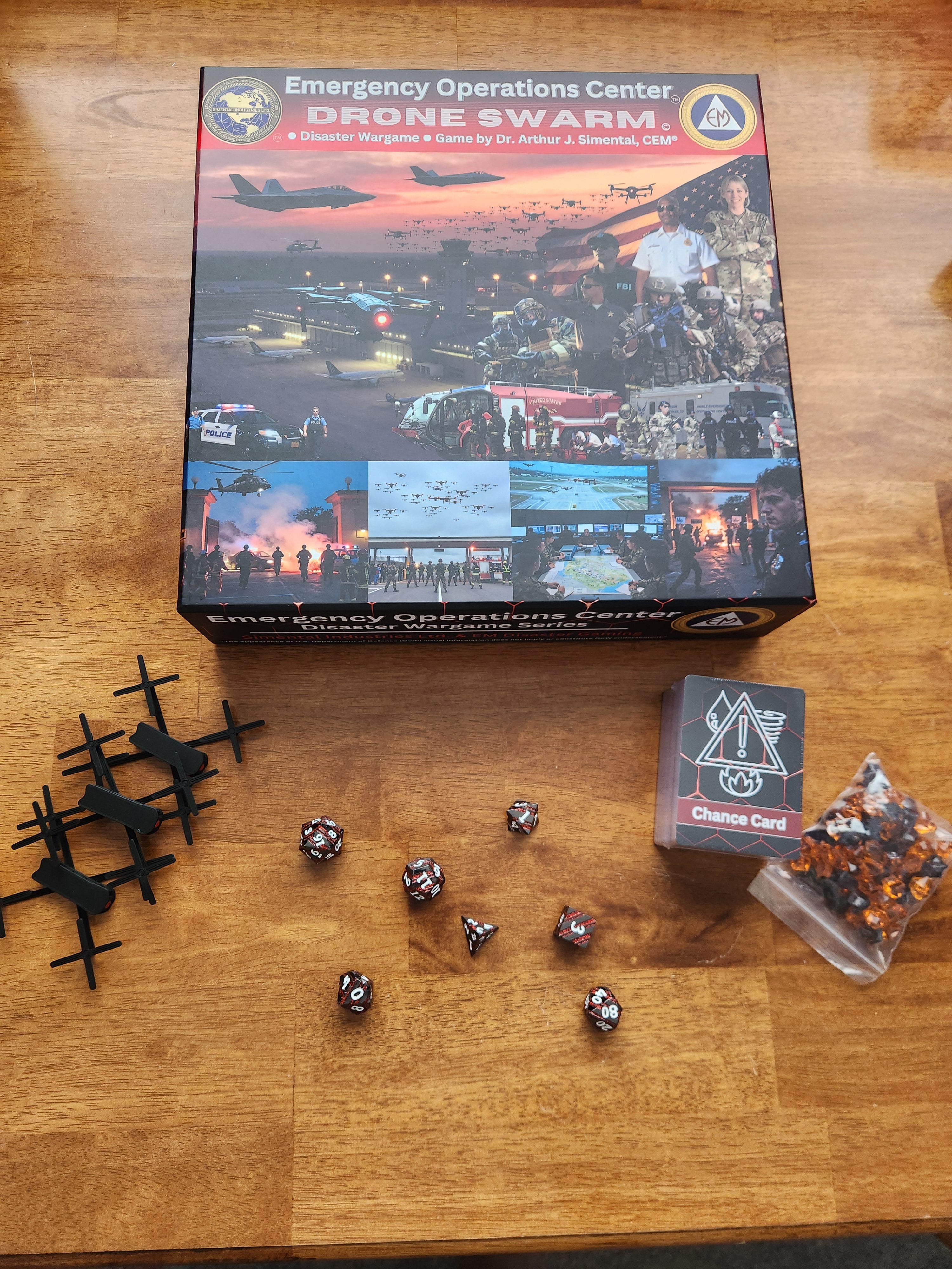 Disaster Wargame Exercise - Drone Swarm