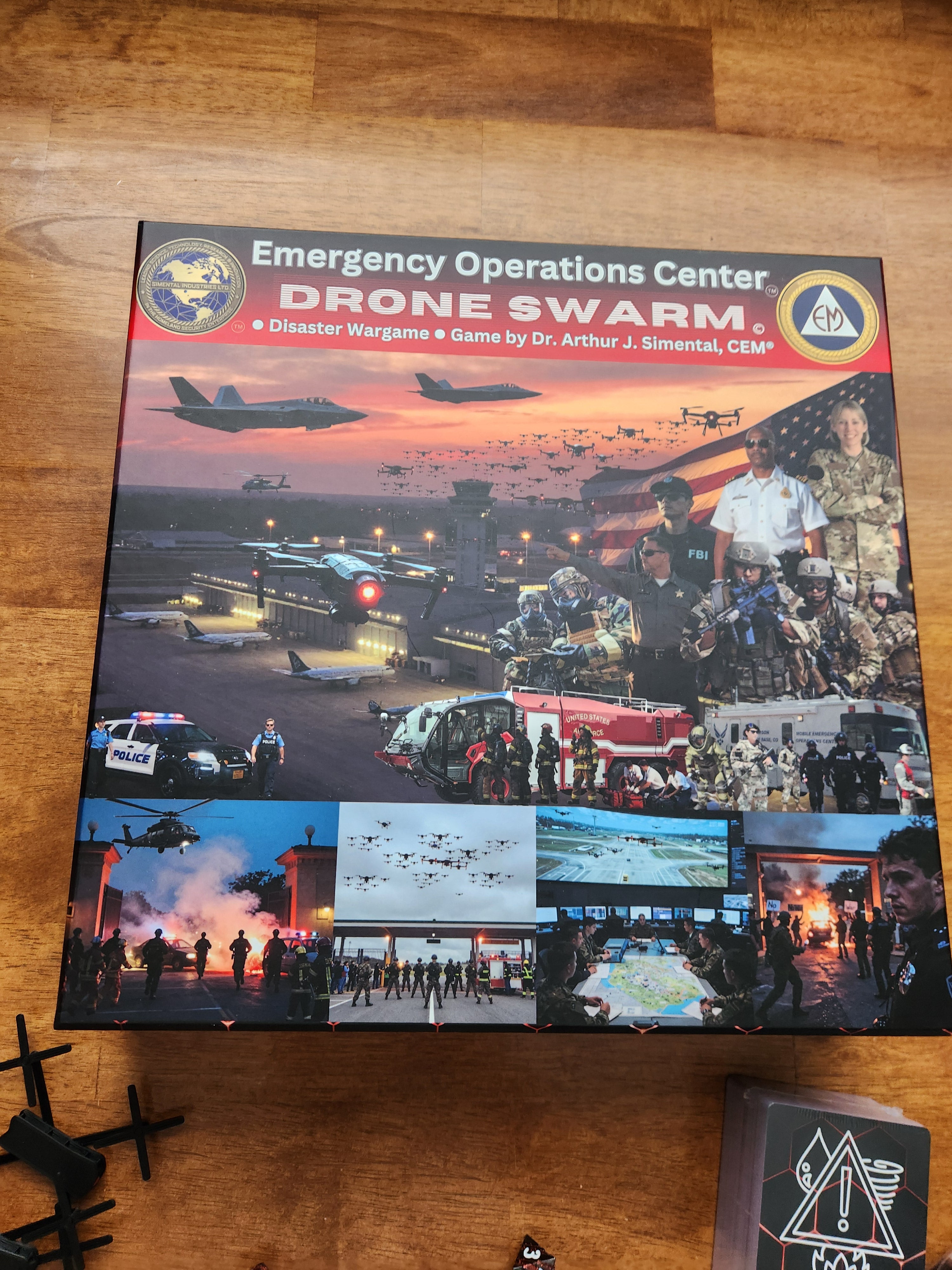 Disaster Wargame Exercise - Drone Swarm