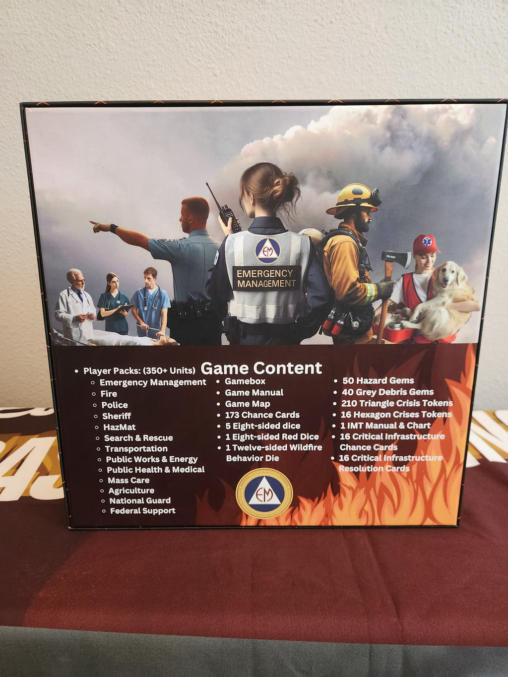 Emergency Operations Center Disaster Wargame Series - Wildfire Mayhem 2.0 (Anniversary Limited Edition)