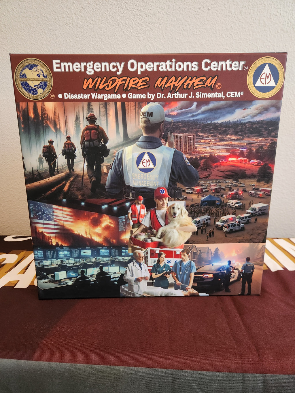 Emergency Operations Center Disaster Wargame Series - Wildfire Mayhem 2.0 (Anniversary Limited Edition)