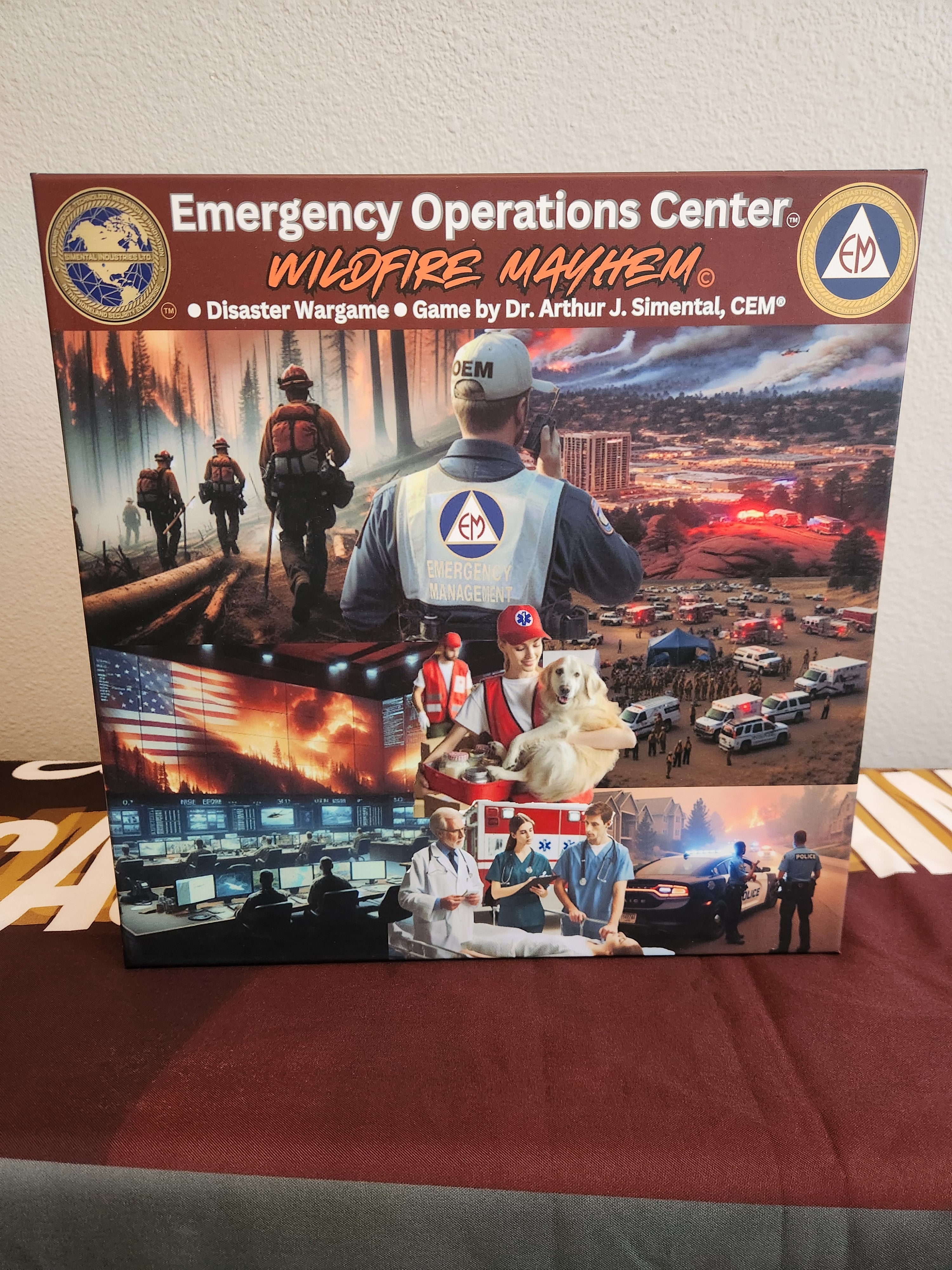 Emergency Operations Center Disaster Wargame Series - Wildfire Mayhem 2.0 (Anniversary Limited Edition)