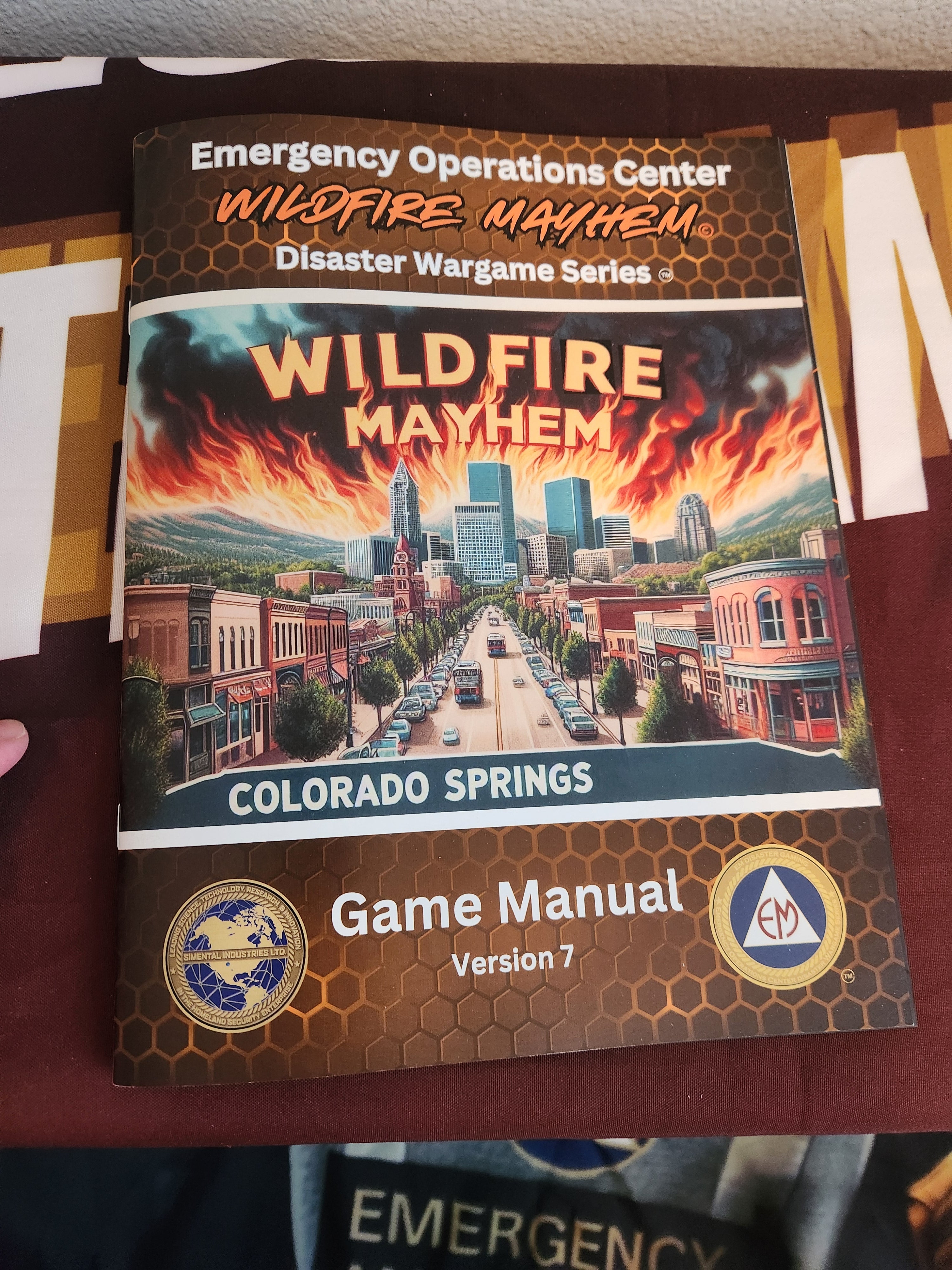 Emergency Operations Center Disaster Wargame Series - Wildfire Mayhem 2.0 (Anniversary Limited Edition)