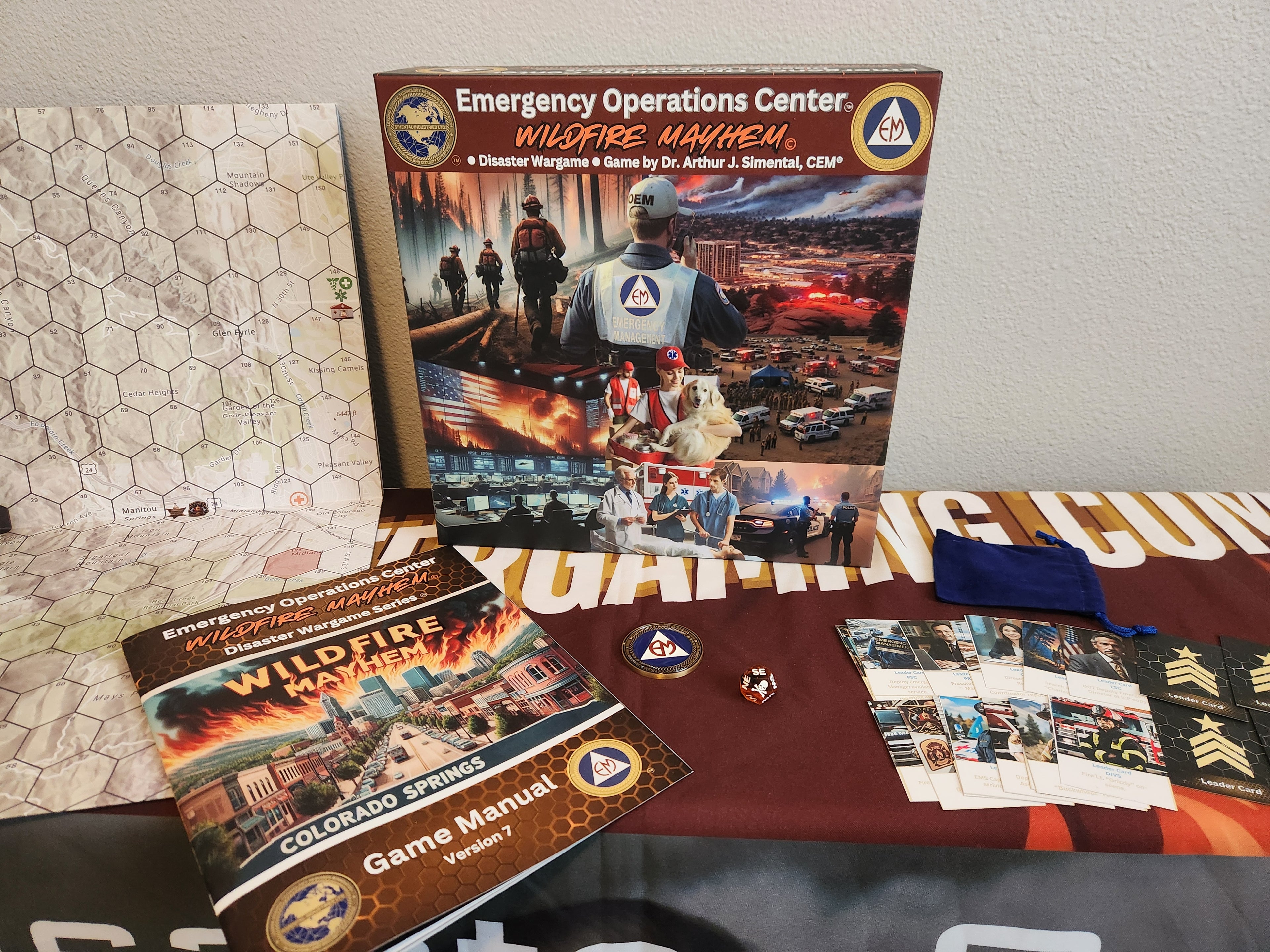 Emergency Operations Center Disaster Wargame Series - Wildfire Mayhem 2.0 (Anniversary Limited Edition)