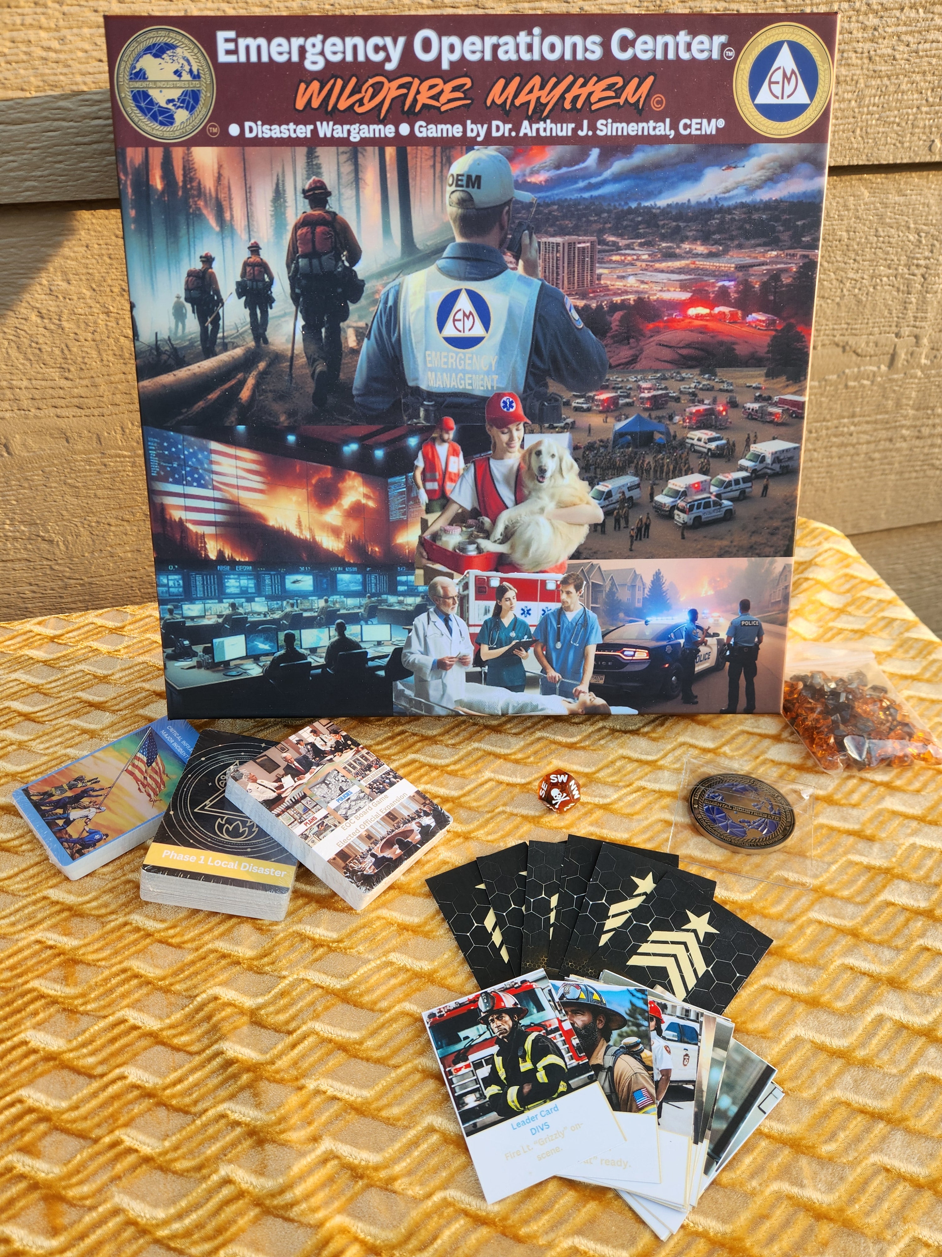 Emergency Operations Center Disaster Wargame Series - Wildfire Mayhem 2.0 (Anniversary Limited Edition)
