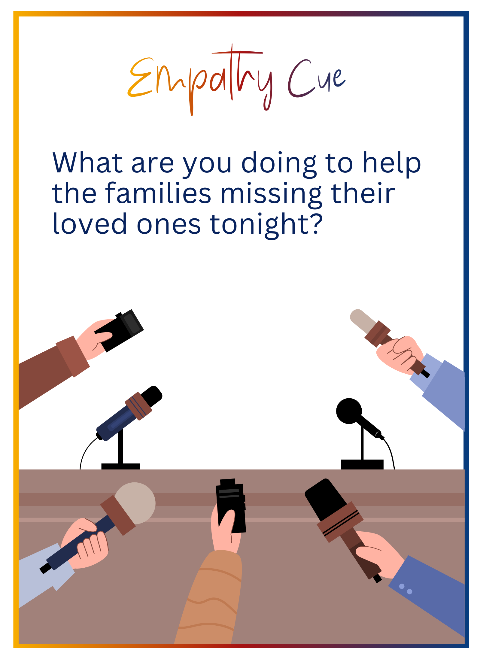 Empathy Cue: The Crisis Communication Card Game