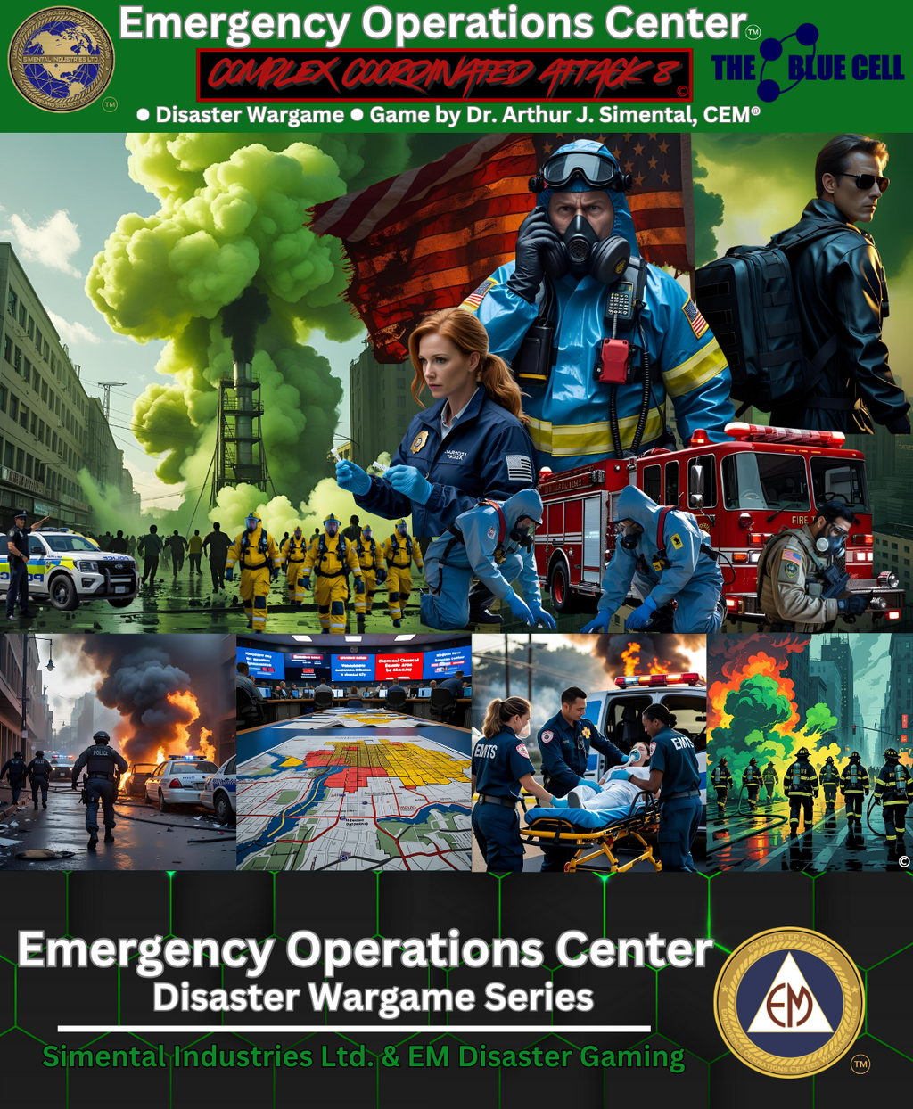 Emergency Operations Center Disaster Wargame Series: Chelsea County, USA - Complex Coordinated Attack 8