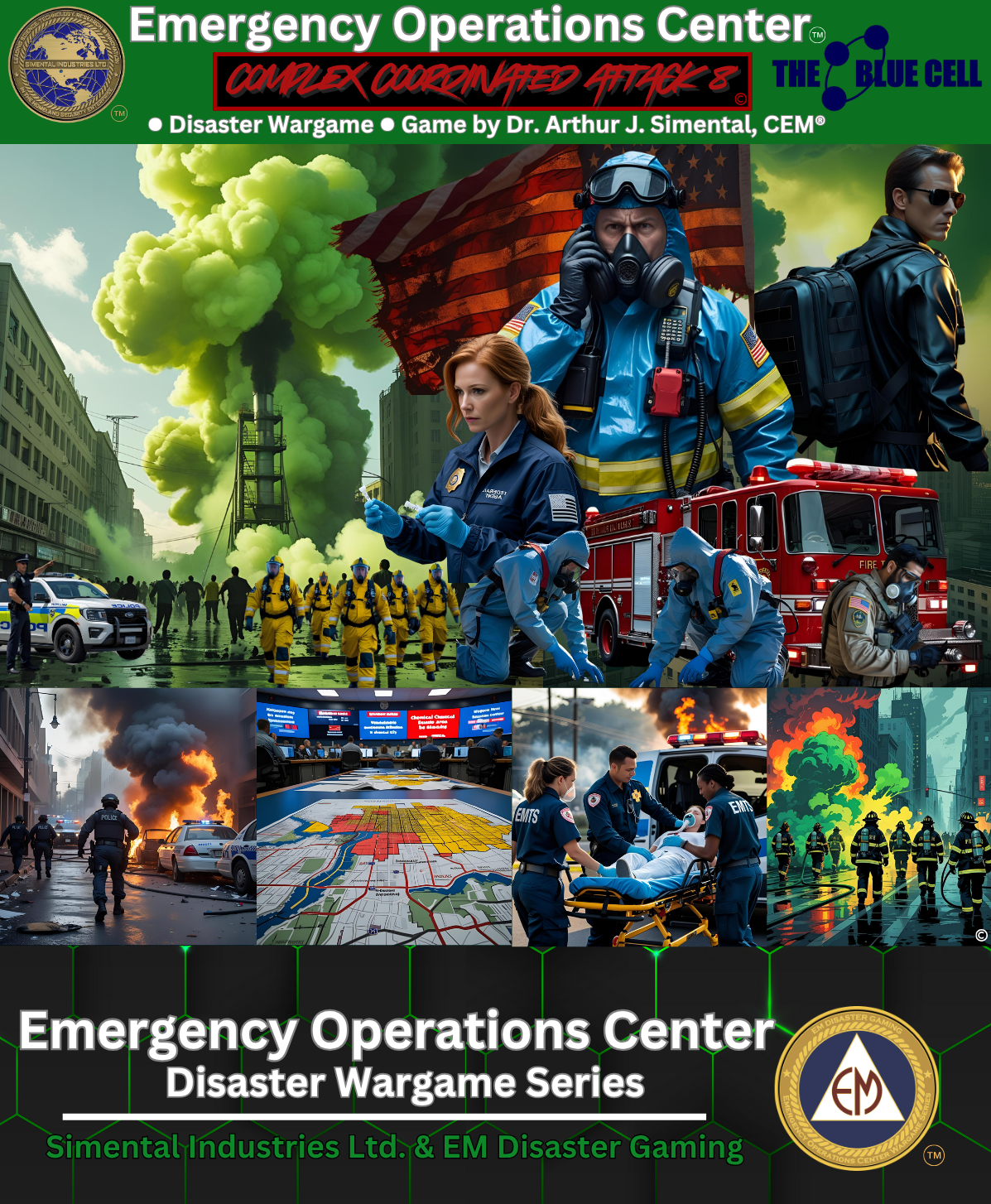 Emergency Operations Center Disaster Wargame Series: Chelsea County, USA - Complex Coordinated Attack 8