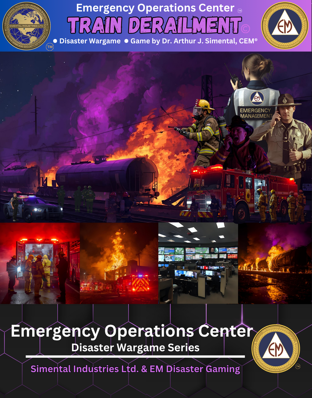 Disaster Wargame Exercise - Train Derailment