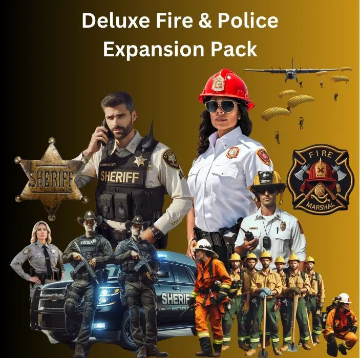 Emergency Operations Center Board Game - Wildfire Mayhem (Ultimate Edition)