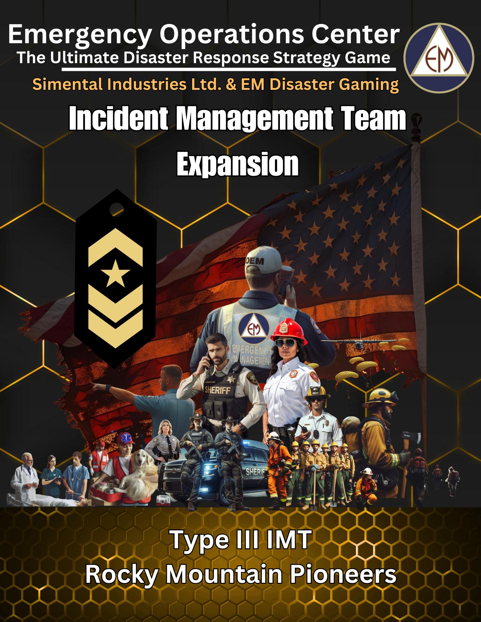 Emergency Operations Center Board Game - Wildfire Mayhem (Ultimate Edition)
