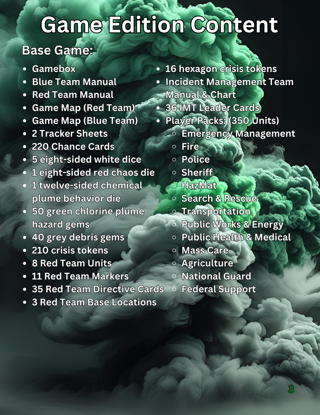 Emergency Operations Center: Chelsea County, USA - Complex Coordinated Attack 8