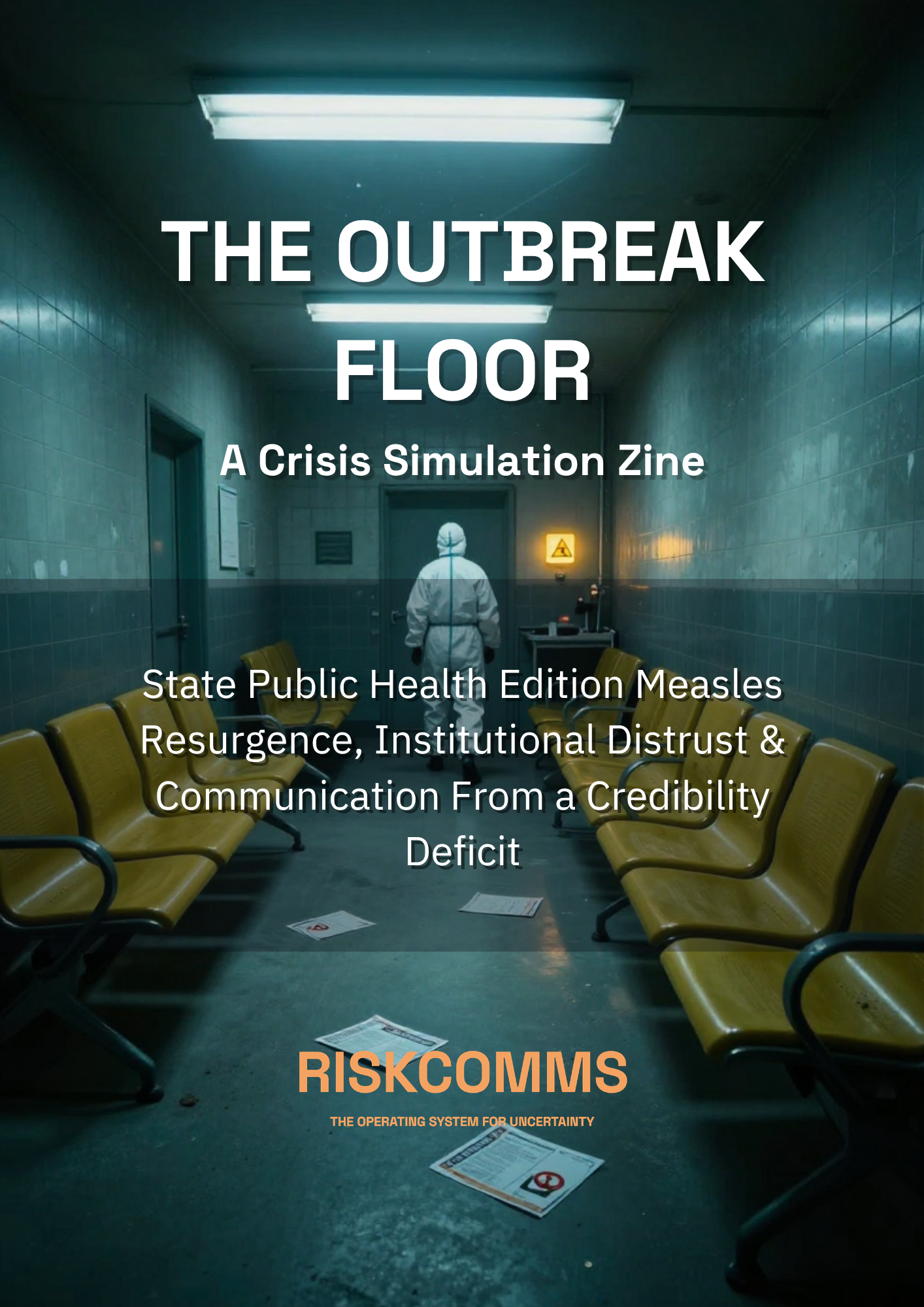 The Outbreak Floor — State Public Health Edition Crisis Simulation ZINE