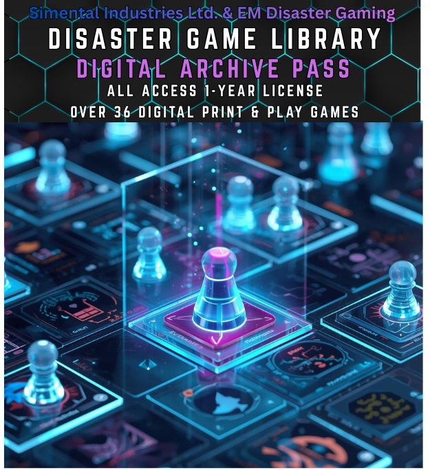 Disaster Game Library - Digital Archive Pass
