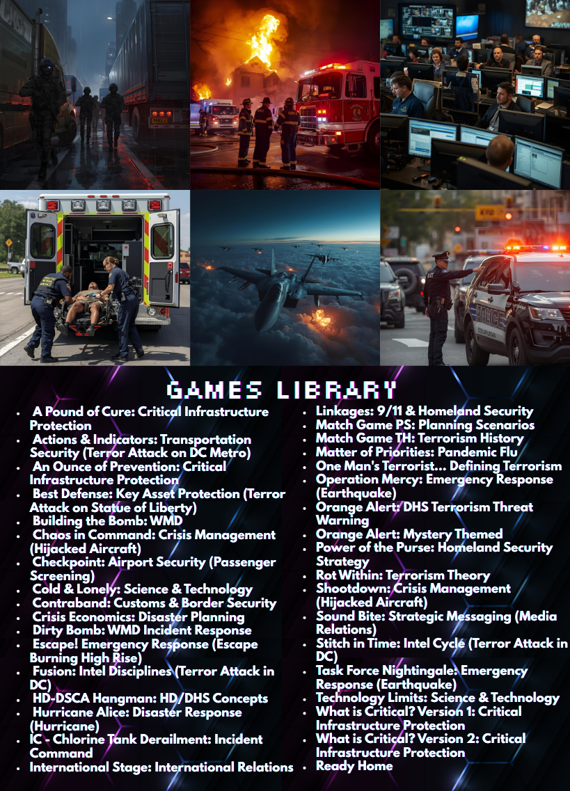 Disaster Game Library - Digital Archive Pass