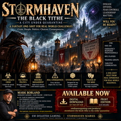 STORMHAVEN: The Black Tithe - A City Under Quarantine